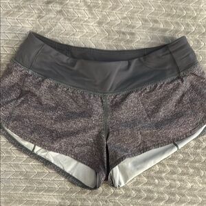 Lululemon Athletica Gray Athletic 2.5 Shorts